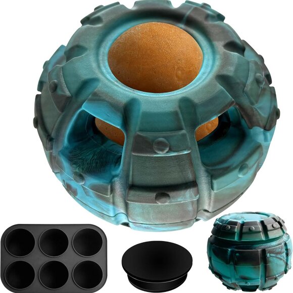 Exciting Interactive Puzzle Dog Toy - Frozen Treat Dispenser for Large Dogs